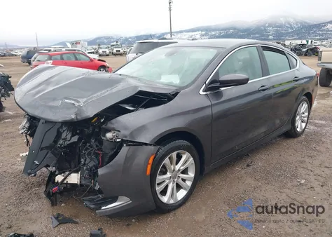 2016 Chrysler 200 Limited z USA, uszkodzony, nr VIN 1C3CCCAB8GN169965